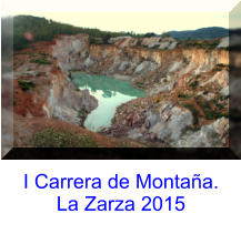 I Carrera de Montaña. La Zarza 2015